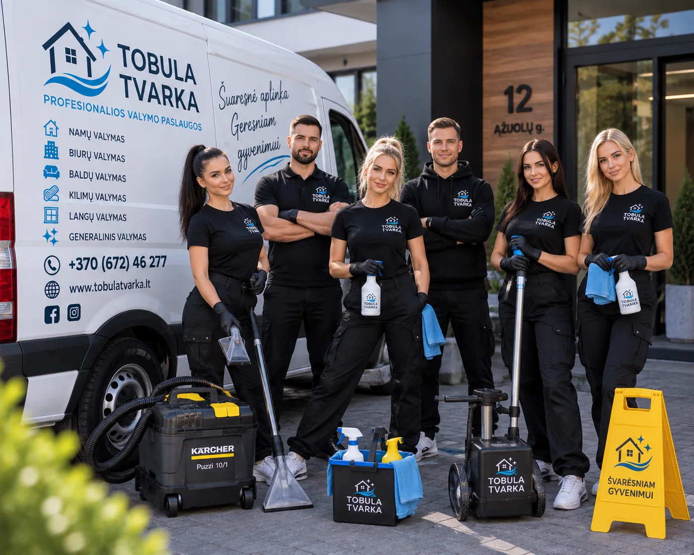 Tobula Tvarka profesionalios valymo paslaugos Vilniuje